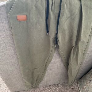 Olive Green Men's Jogger Pants